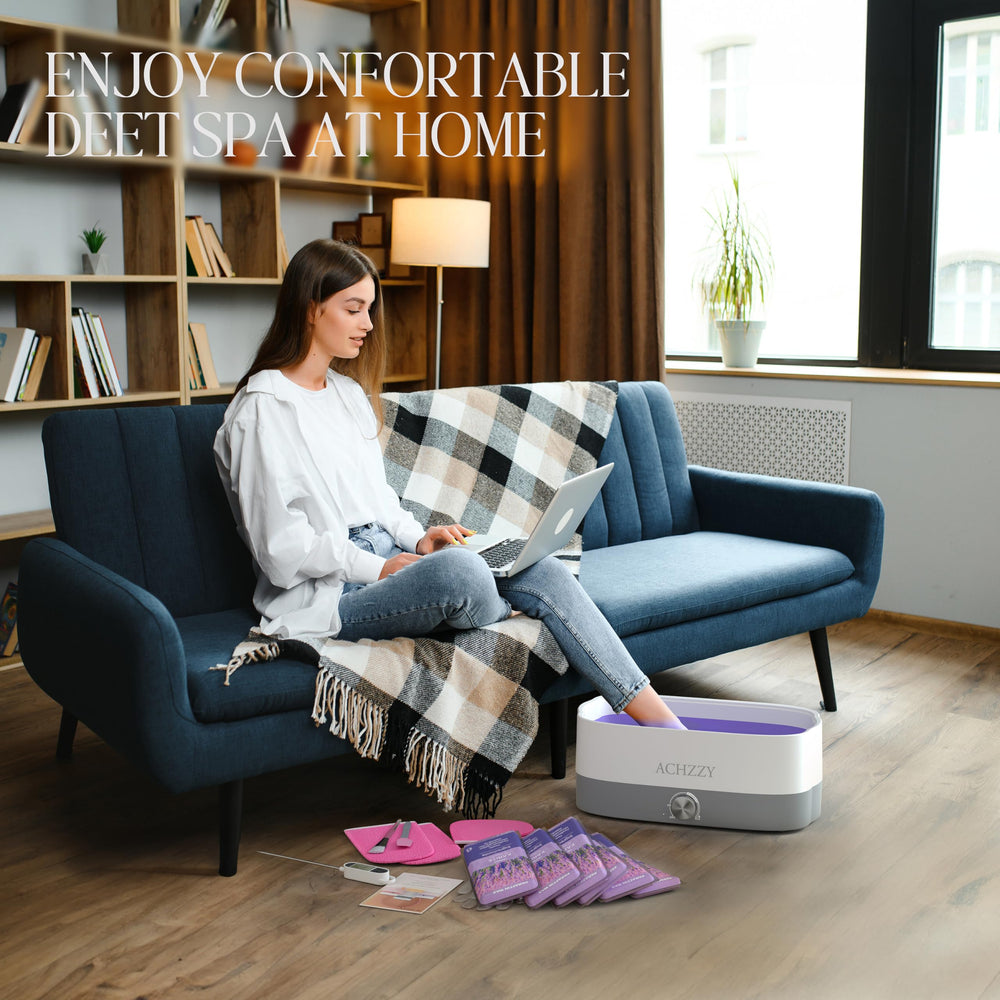 Achzzy paraffin wax refills included ensure uninterrupted pampering routines.