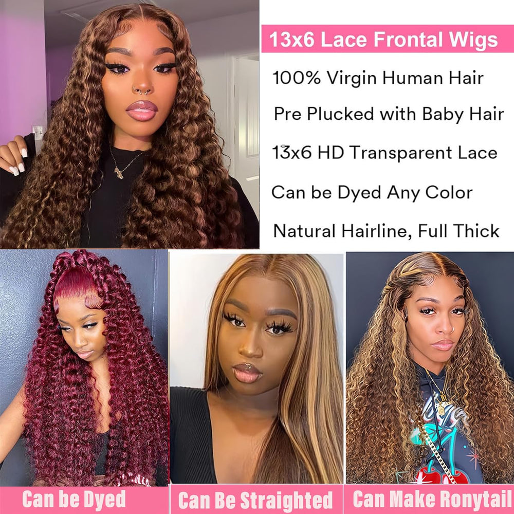 ACIWP bleach-dye-ready honey blonde wig 28in for color customization