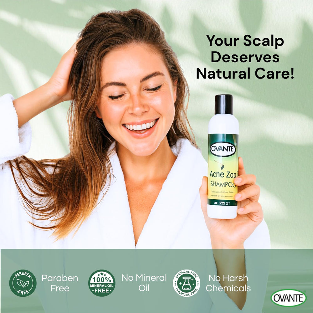Acne Zap premium quality bottle conveys premium scalp care