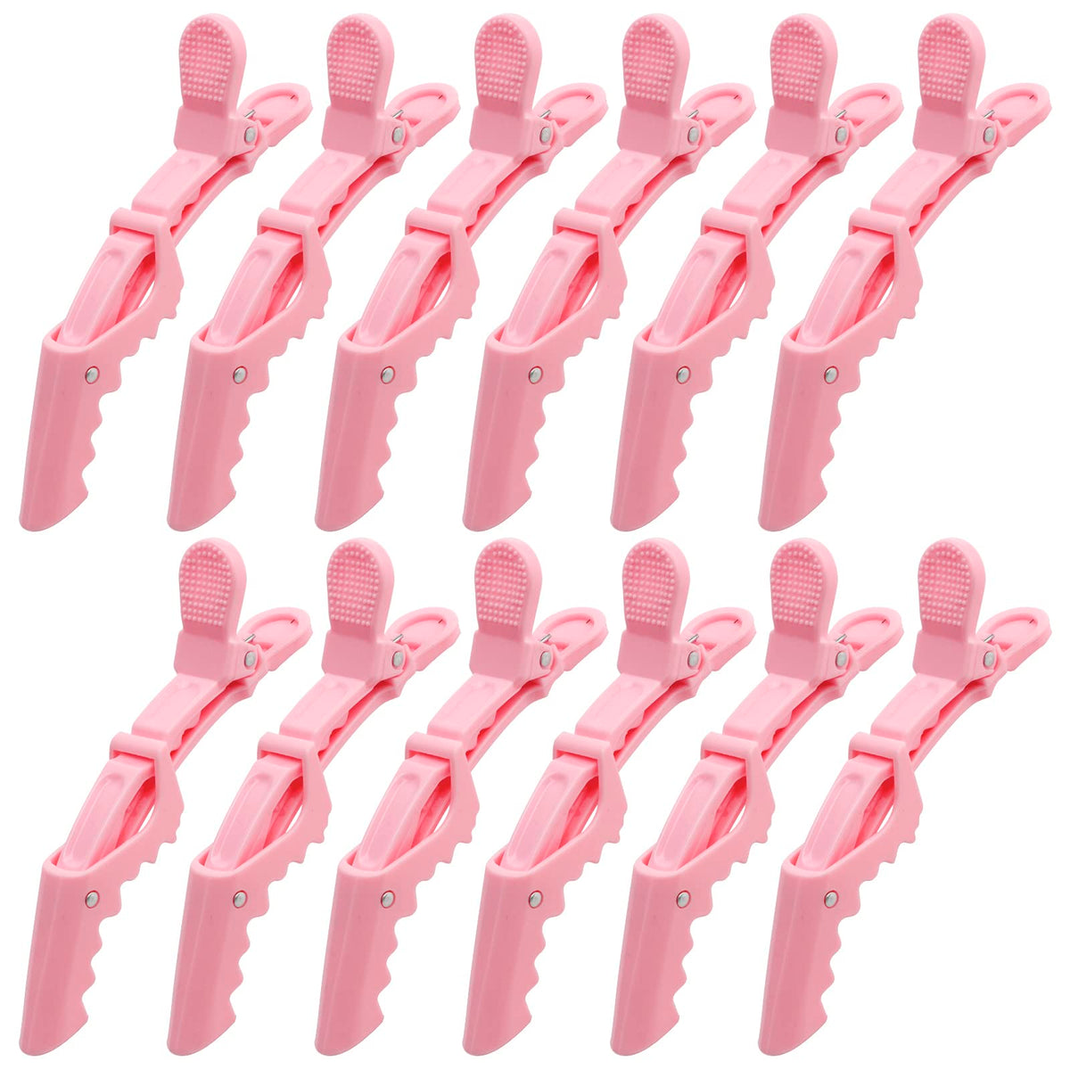ACO-UINT pink hair clip for styling sectioning keeps hair neat during coloring