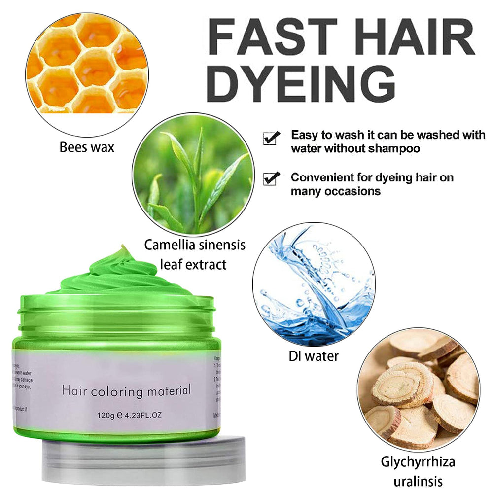 Acomler Green Hair Spray packaging highlighting portable design.