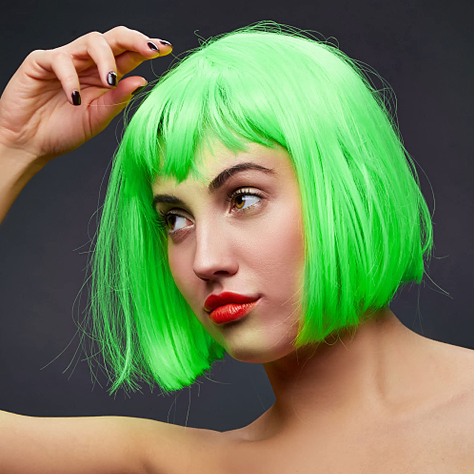 Acomler Green Hair Wax ingredients list emphasizing gentle formula.