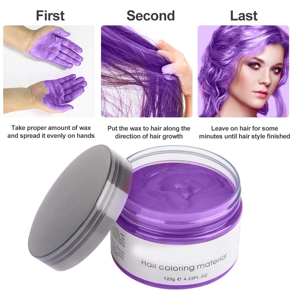 Acosexy easy-to-use hair color spray delivers quick color changes for events and festivals
