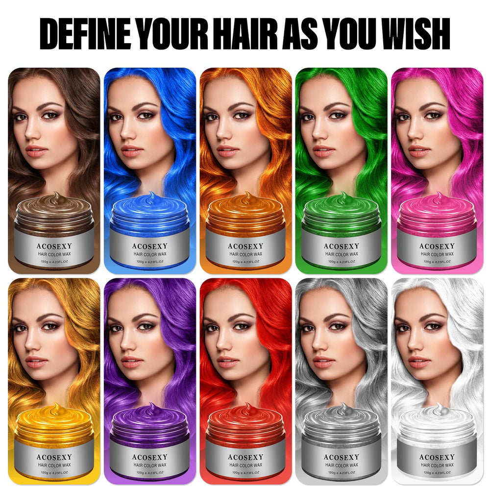 Acosexy eco-friendly ingredients include water and beeswax for gentle color.