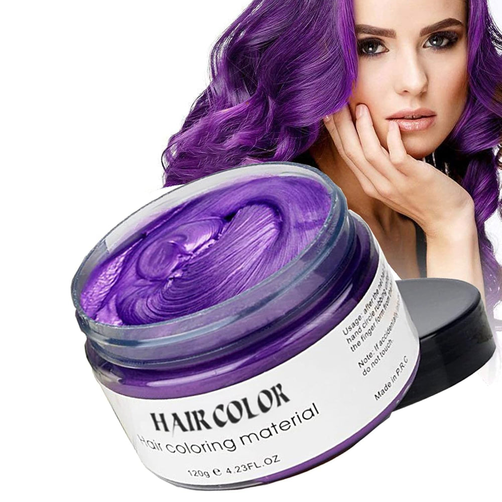 Acosexy medium-hold hair color wax offers flexible styling without stiffness