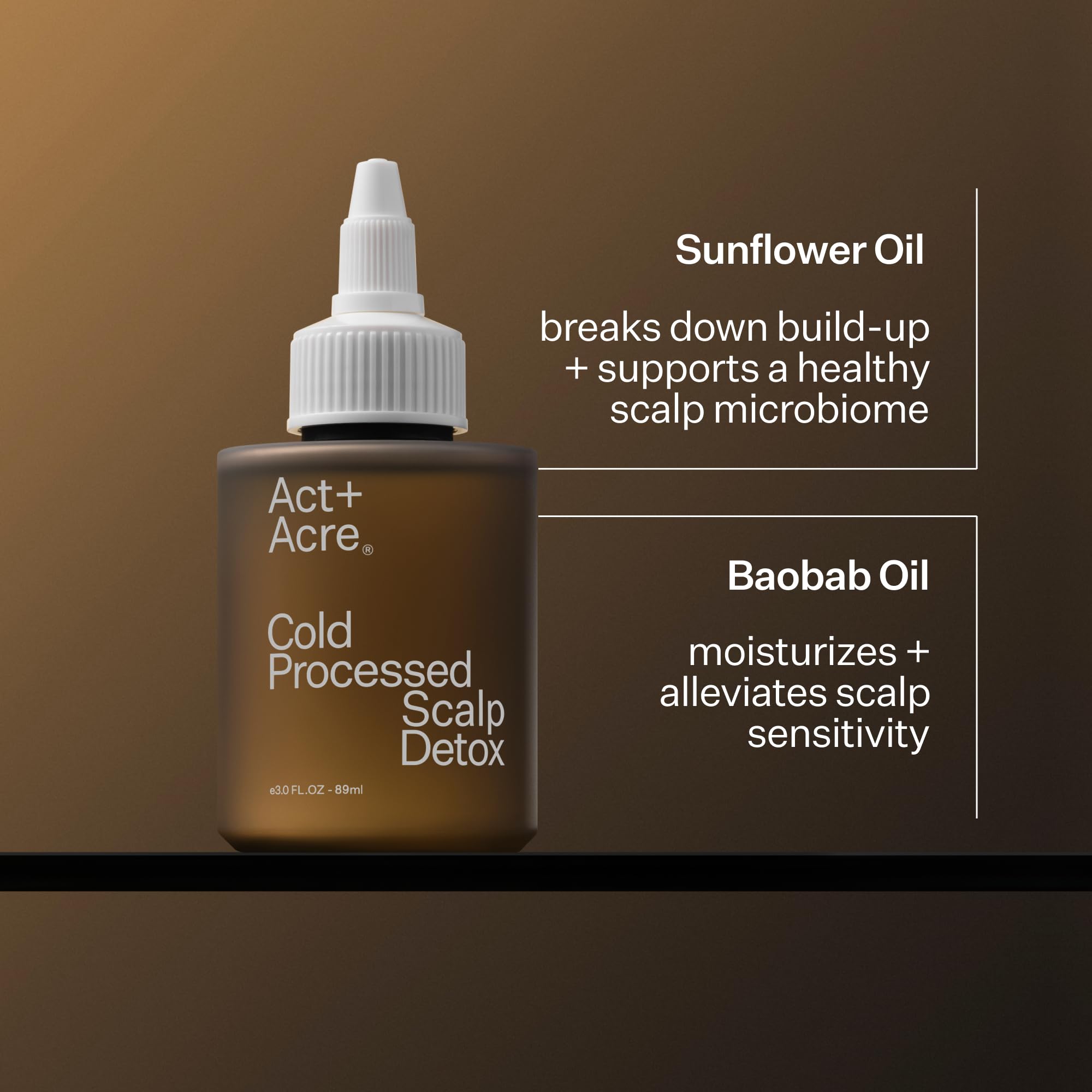 ACT+ ACRE clinically proven buildup removal after one use