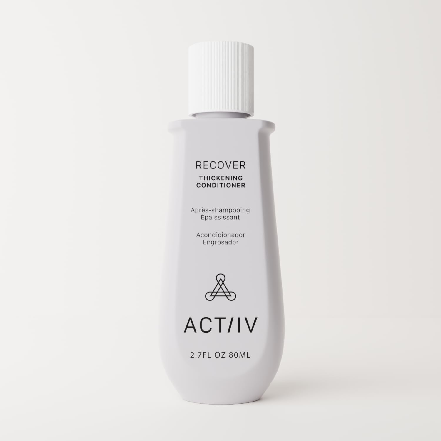 ACTIIV Recover Conditioner packaging highlighting color-safe unisex care.