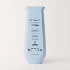 ACTIIV Recover Thickening Shampoo lather demonstrates gentle cleansing with plant-based formula