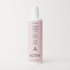 ACTIIV Recover shampoo lather demonstrates plant-based cleansing for hair.