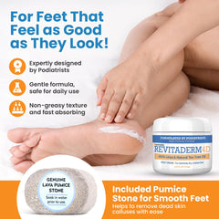 activelife pumice stone included for gentle callus exfoliation and smoothing.