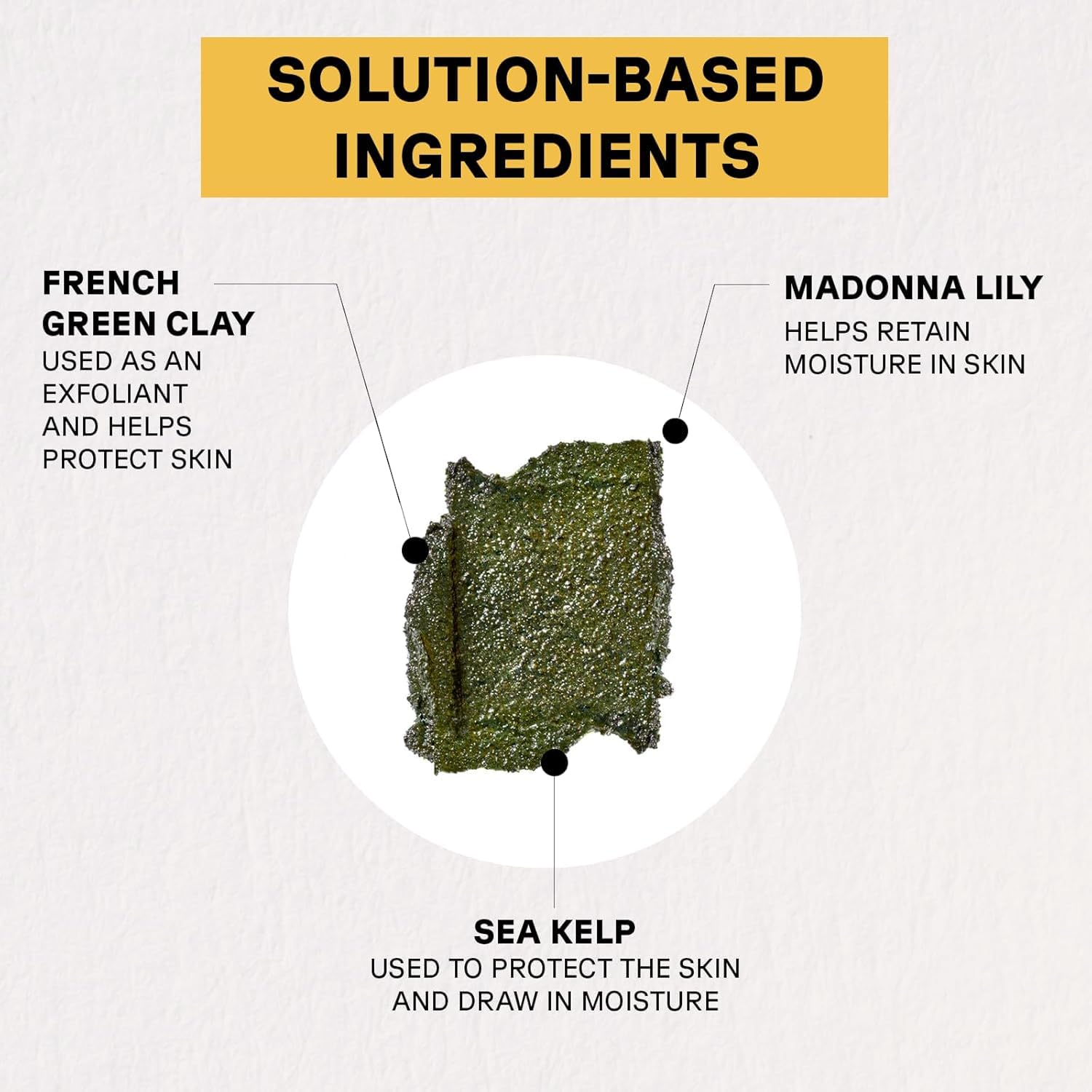 Acure Brightening Facial Scrub French green clay focus signals detoxifying balance for oily areas.