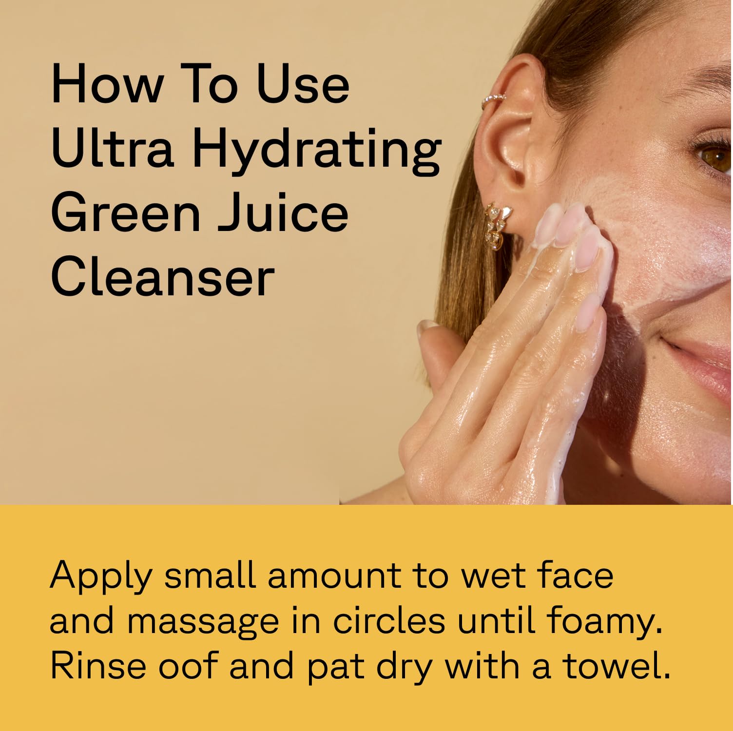 Acure Cleanser on shelf suggesting a hydrating morning routine for dry skin.