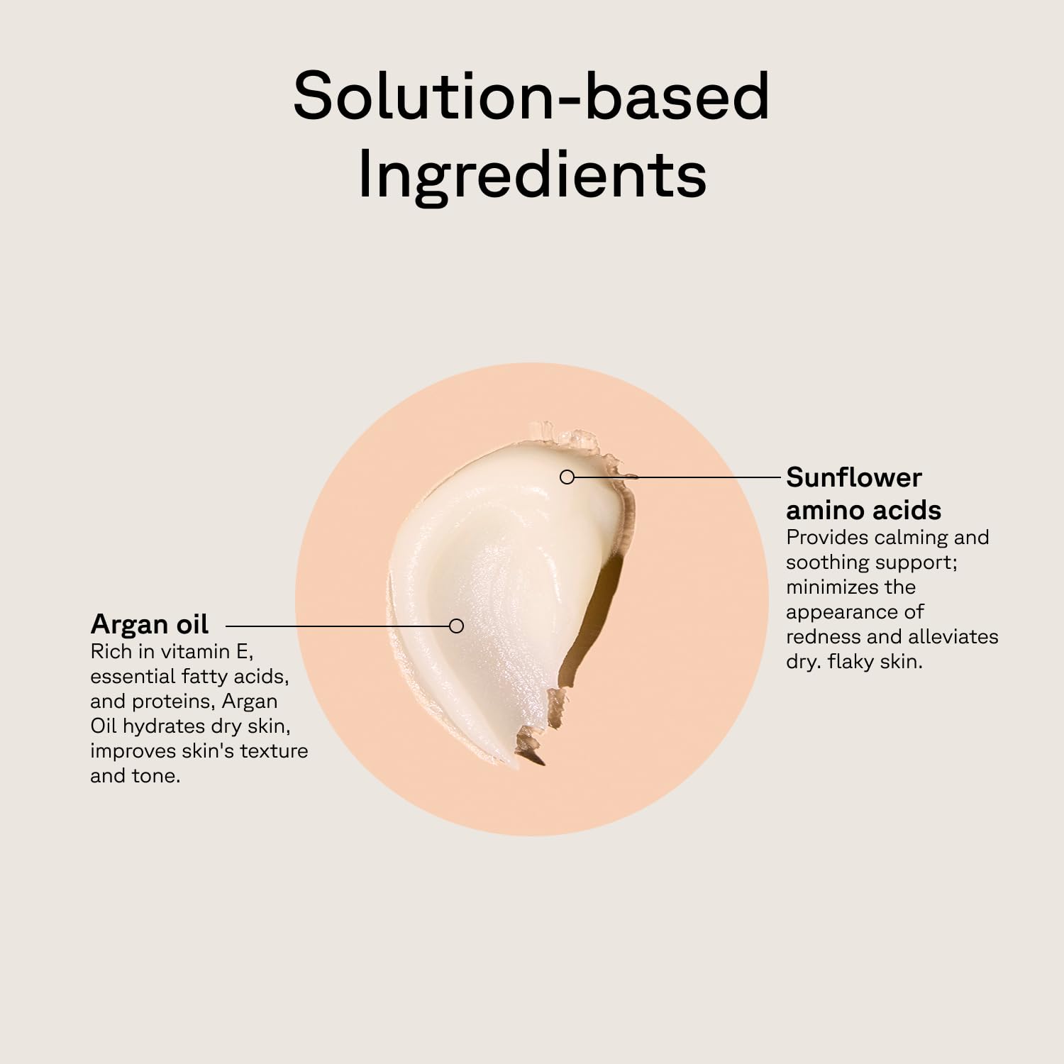 Acure Soothing Day Cream packaging label showcases simple ingredients and brand trust