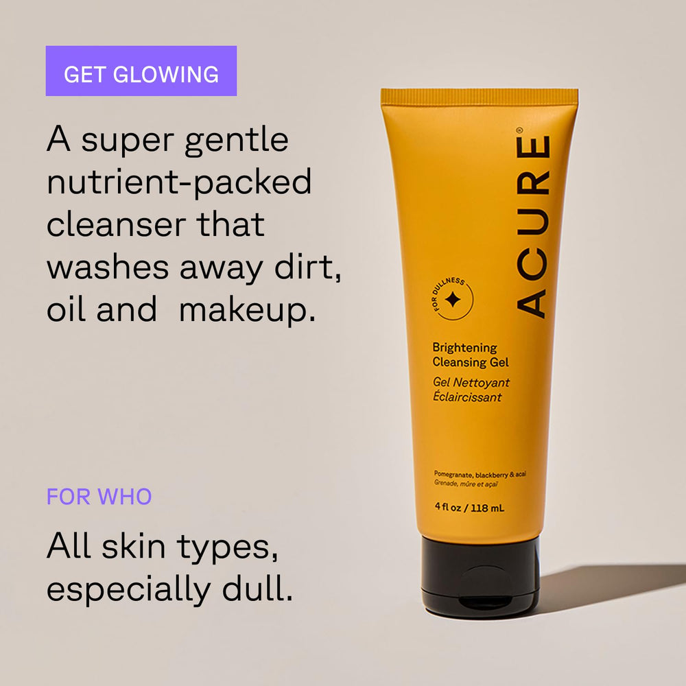 Acure Vegan Cruelty-Free Label on packaging communicates clean, conscious skincare.