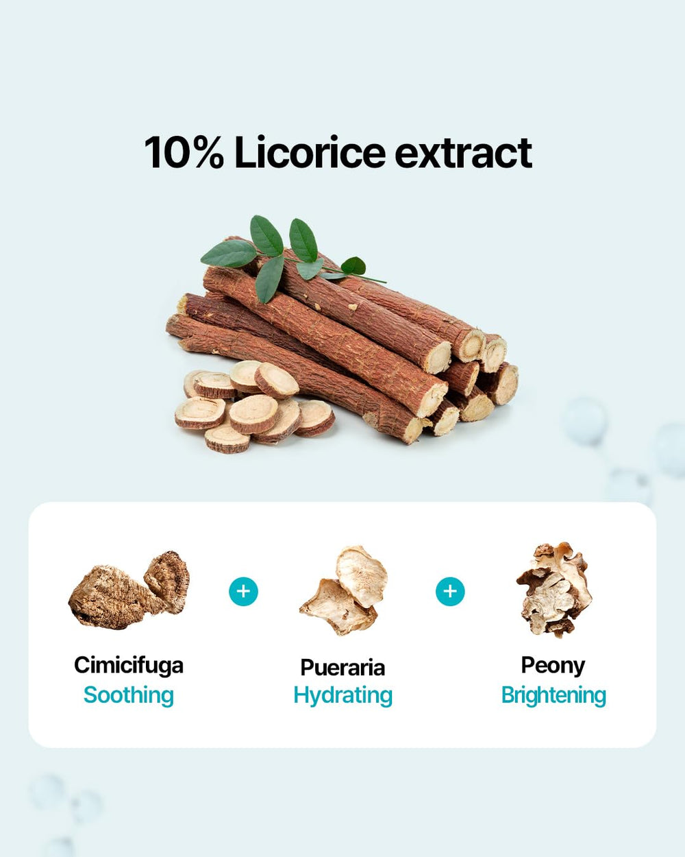 ACWELL Licorice toner pump close-up highlights easy daily use.