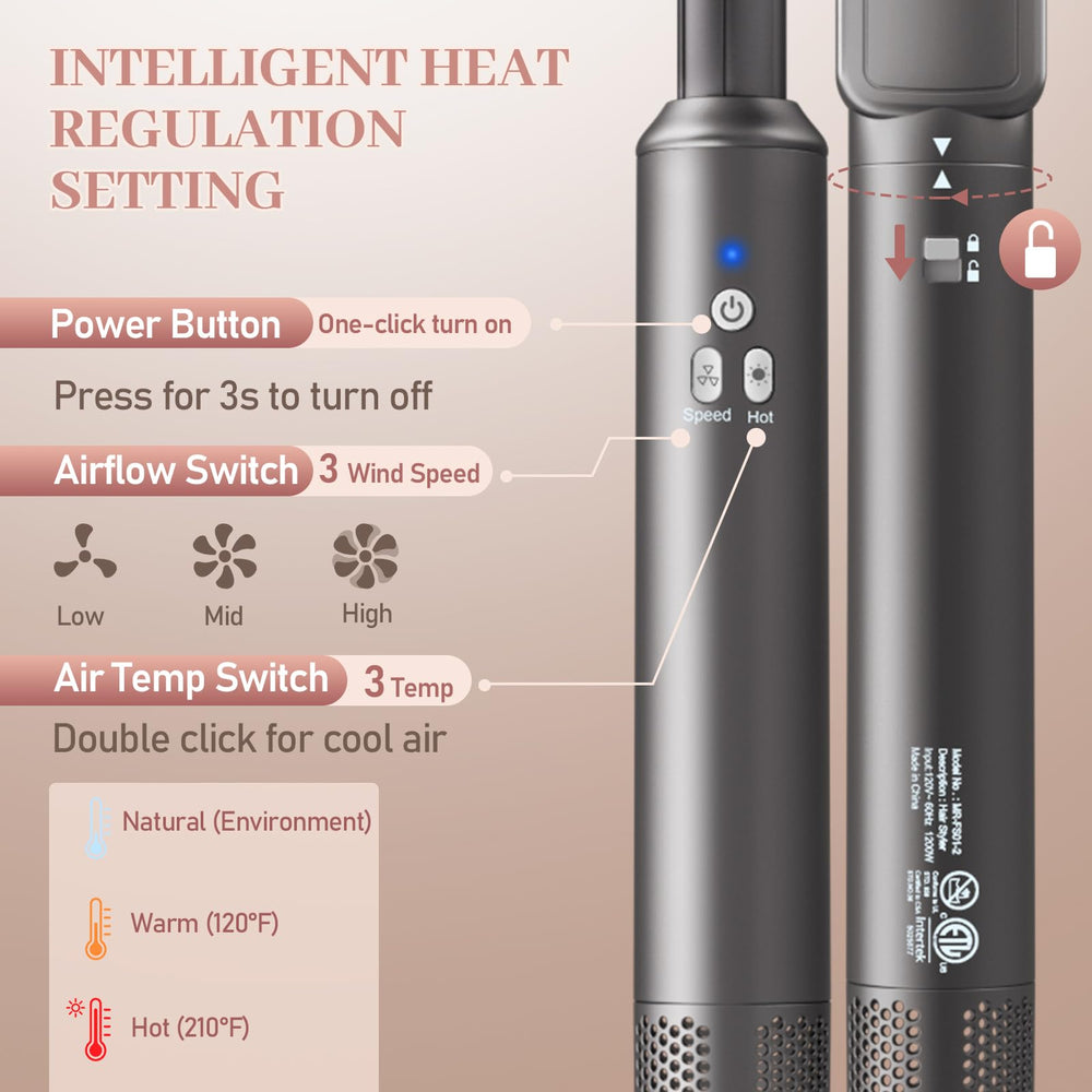 AdamPark high-speed hair dryer module delivering fast dry with low heat