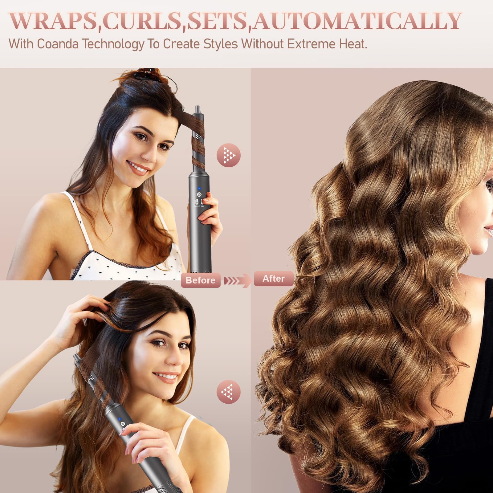 AdamPark sleeking smoothing brush for frizz reduction and polish