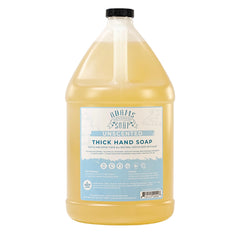 Adams Handmade Soap thick castile liquid hand soap bottle pour for gentle daily cleansing