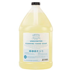 Adams Handmade Soap thin castile foaming hand soap bottle refill for efficient hand washing and easy refills
