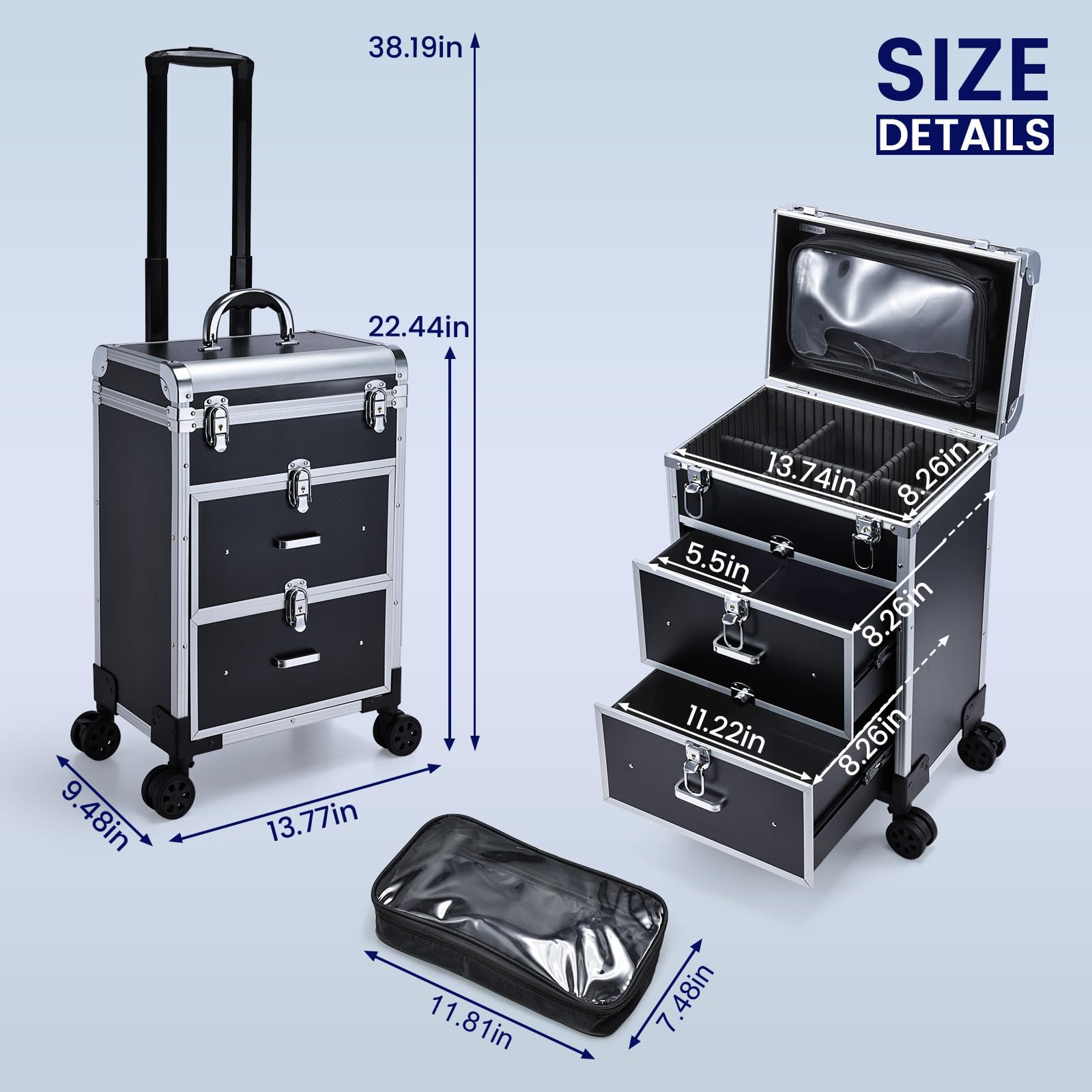 Adazzo front view showcases stylish matte design and professional aesthetic.