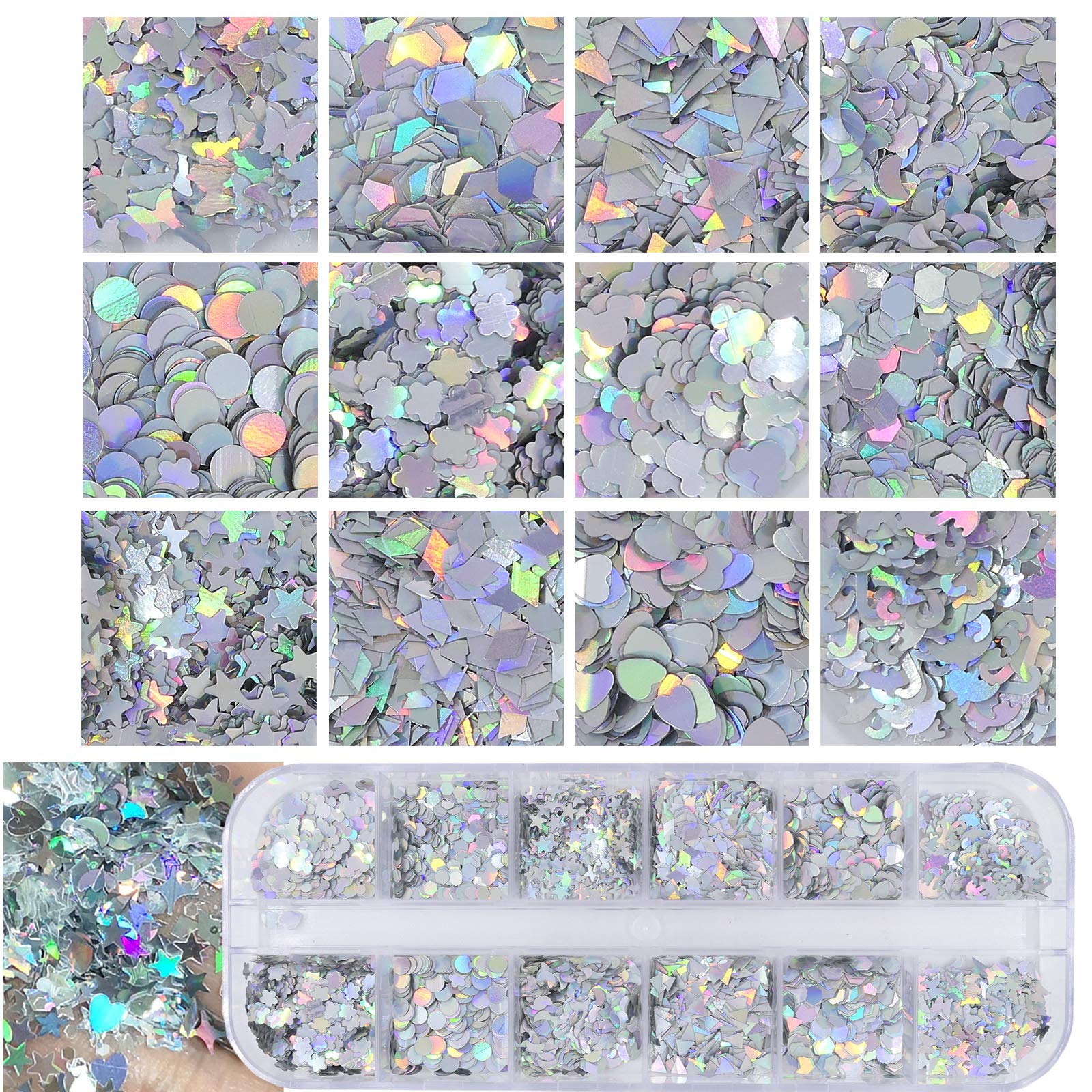 AddFavor nail tweezers provide precise pickup for tiny sequins.