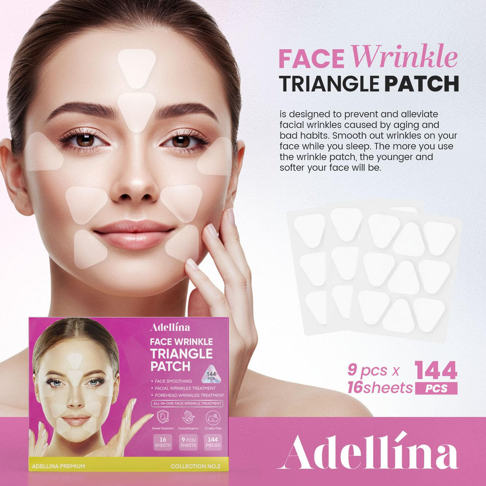 Adellina patches for under-eye area promote hydration and a refreshed look by morning.