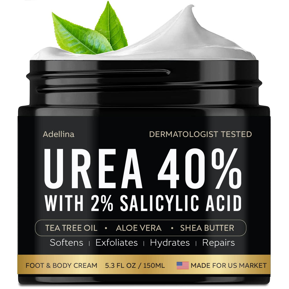 Adellina Urea 40% foot cream bottle for intensive foot care