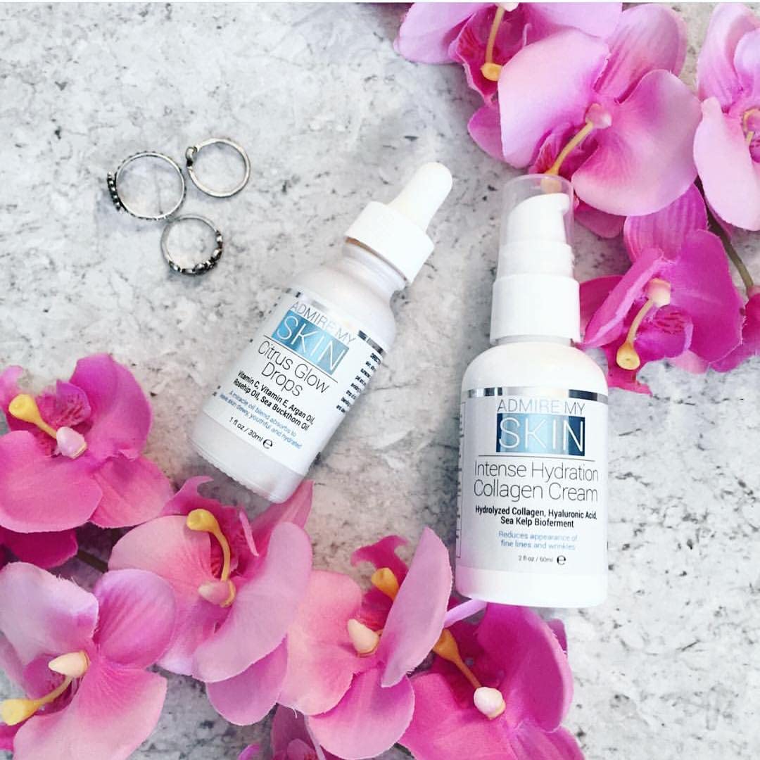 Admire My Skin glow-ready application for a dewy complexion.
