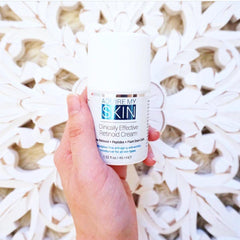 Admire My Skin Potent Retinoid Cream night routine shot supports overnight skincare