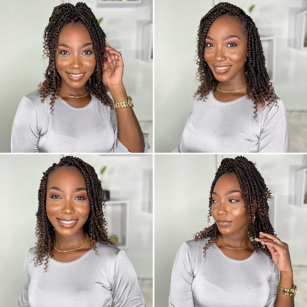 Admutty passion twist crochet hair suitable for parties, dates, cosplay, and daily wear.