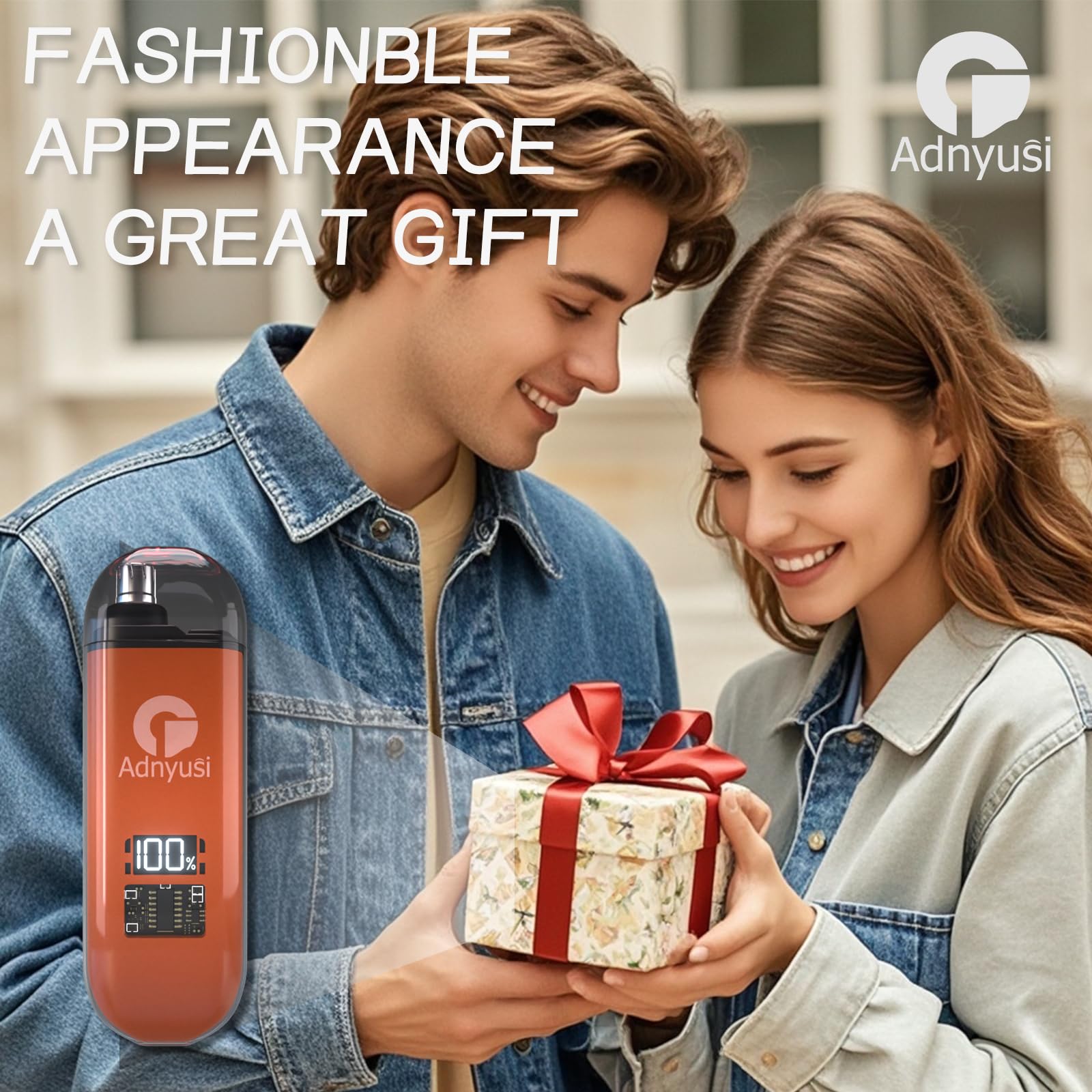 Adnyusi nose trimmer whisper-quiet operation keeps your routine discreet.
