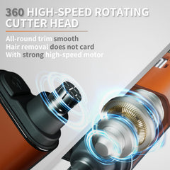 Adnyusi nose trimmer protective cover guards skin for safe trimming in sensitive areas.