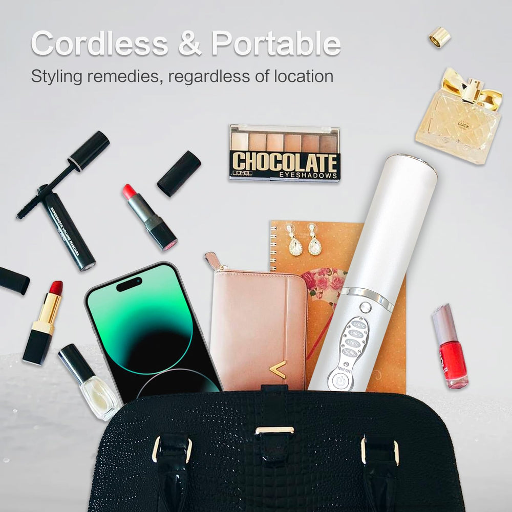 ADOBIRD USB-C charging allows easy recharges between styling sessions.