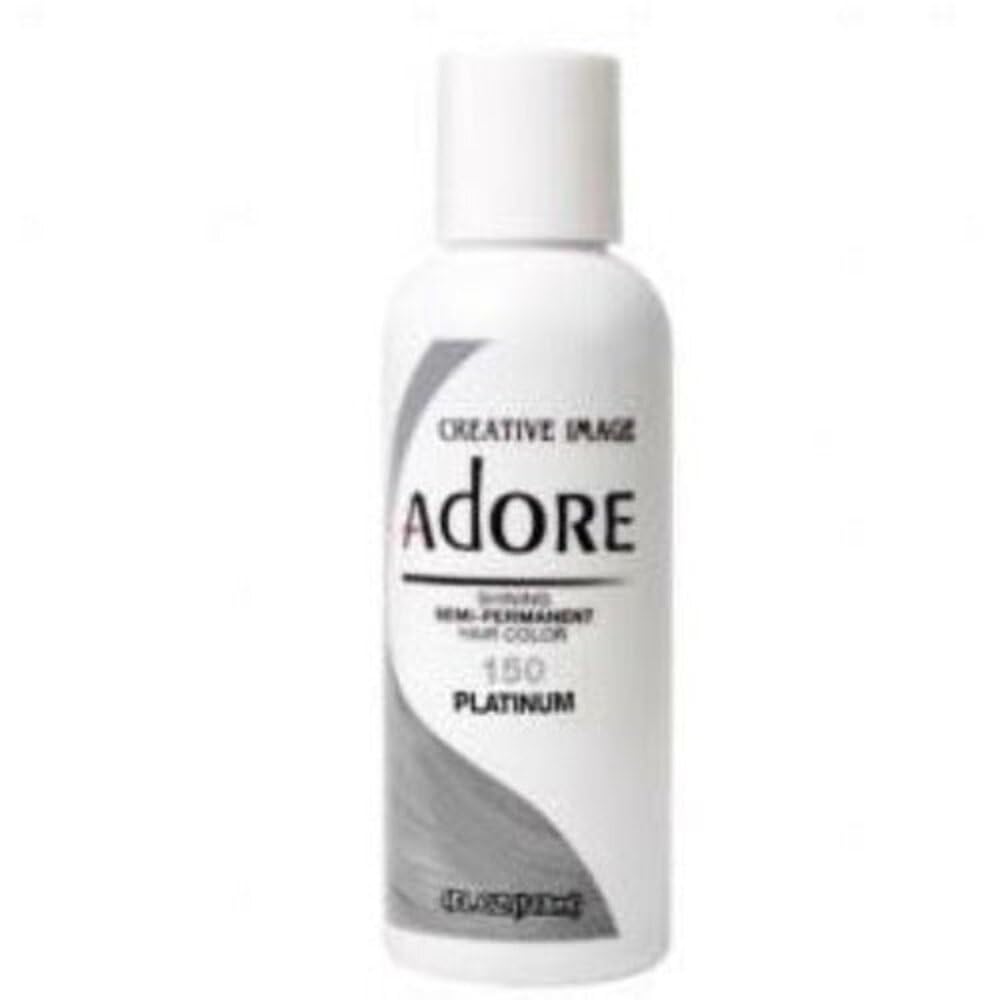 Adore Electric Lime dye on hair texture highlights smooth coverage across styles.