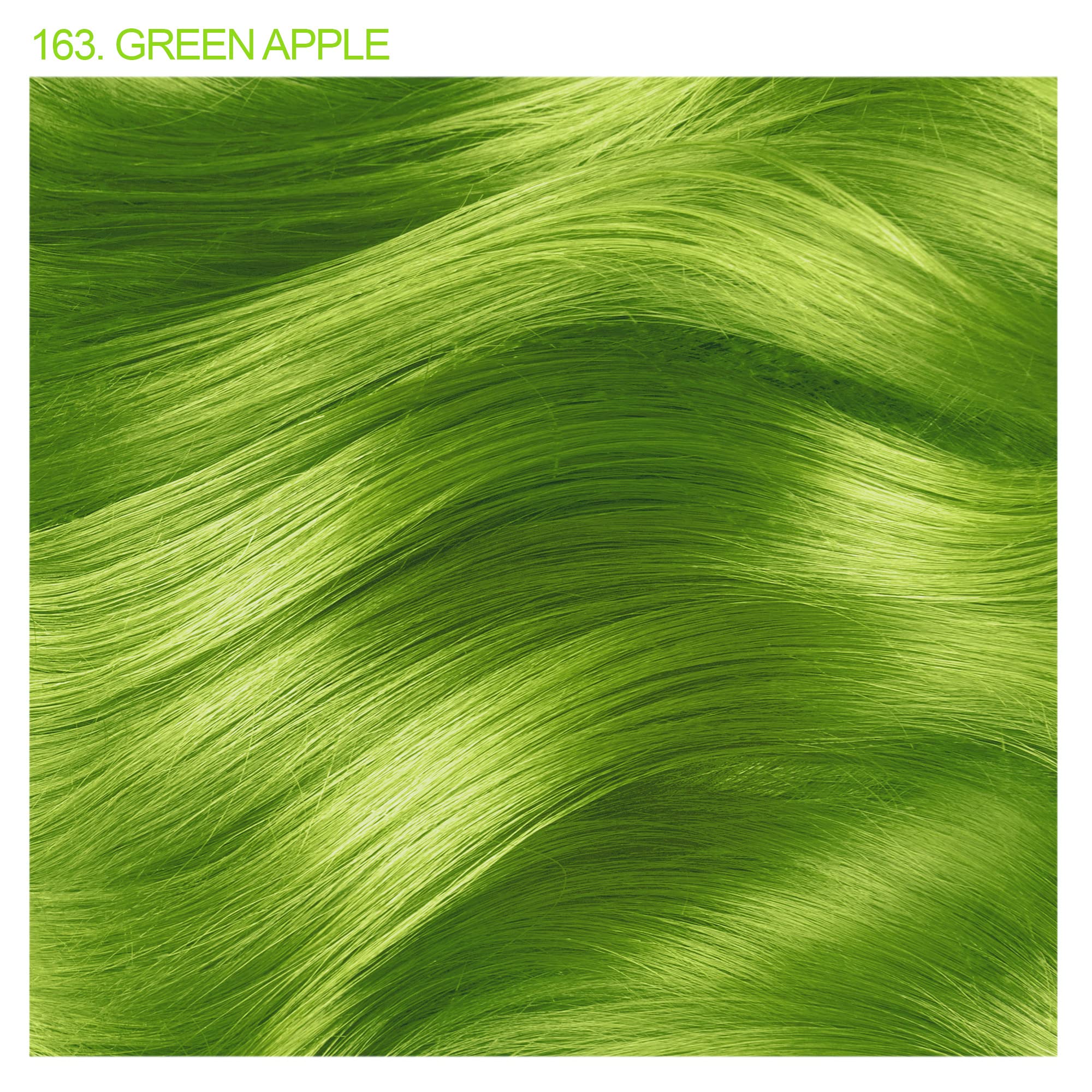 Adore Green Apple color swatches preview shade inspiration and matching ideas