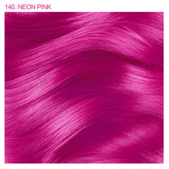 Adore Neon Pink color swatches showcase bold shade ideas for planning your look