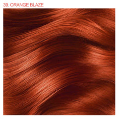 Adore Orange Blaze swatches show vibrant orange shade and coverage options