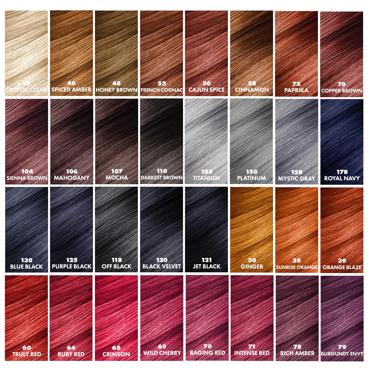 Adore vegan cruelty-free label highlighting plant-based color option.