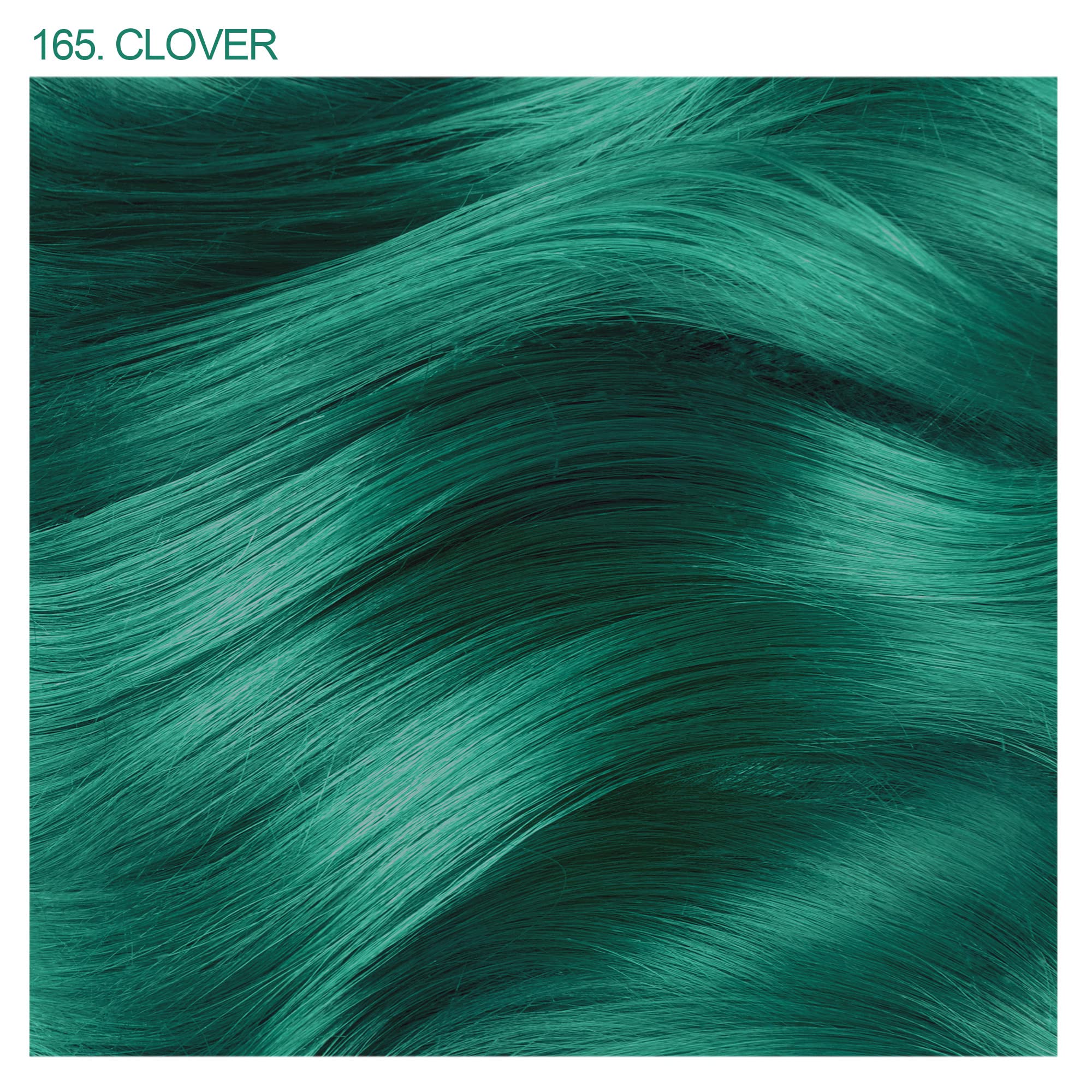 Adore 165 Clover swatches preview rich green shade for early color planning
