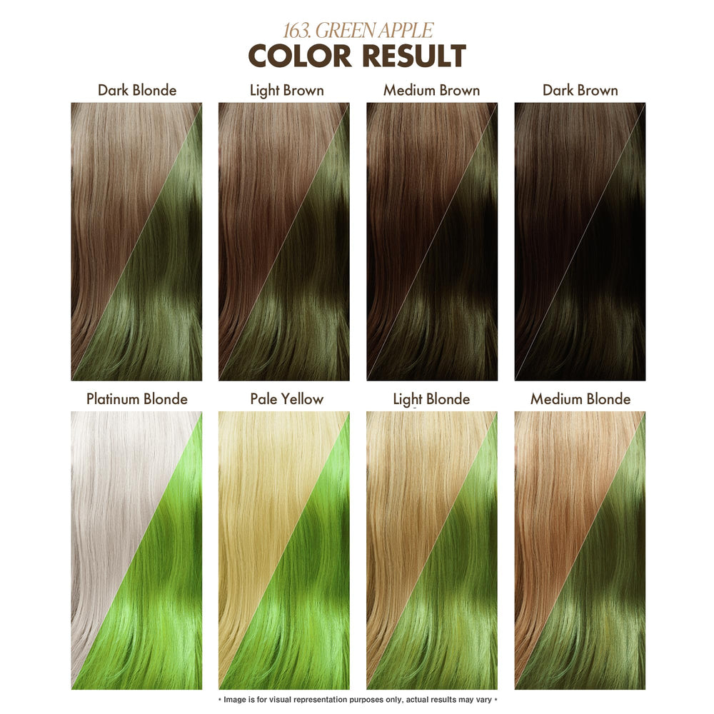 Adore semi-permanent application image demonstrates smooth at-home coloring