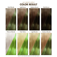 Adore semi-permanent application image demonstrates smooth at-home coloring