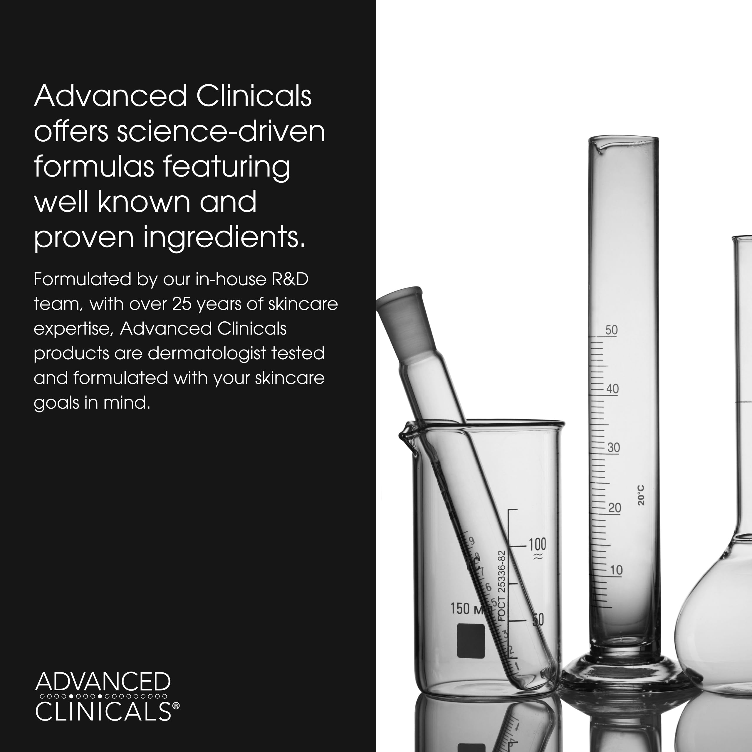 Advanced Clinicals Collagen Serum 2-pack box display for routine skincare