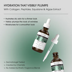 Advanced Clinicals Collagen Serum pump application demonstrating easy daily use