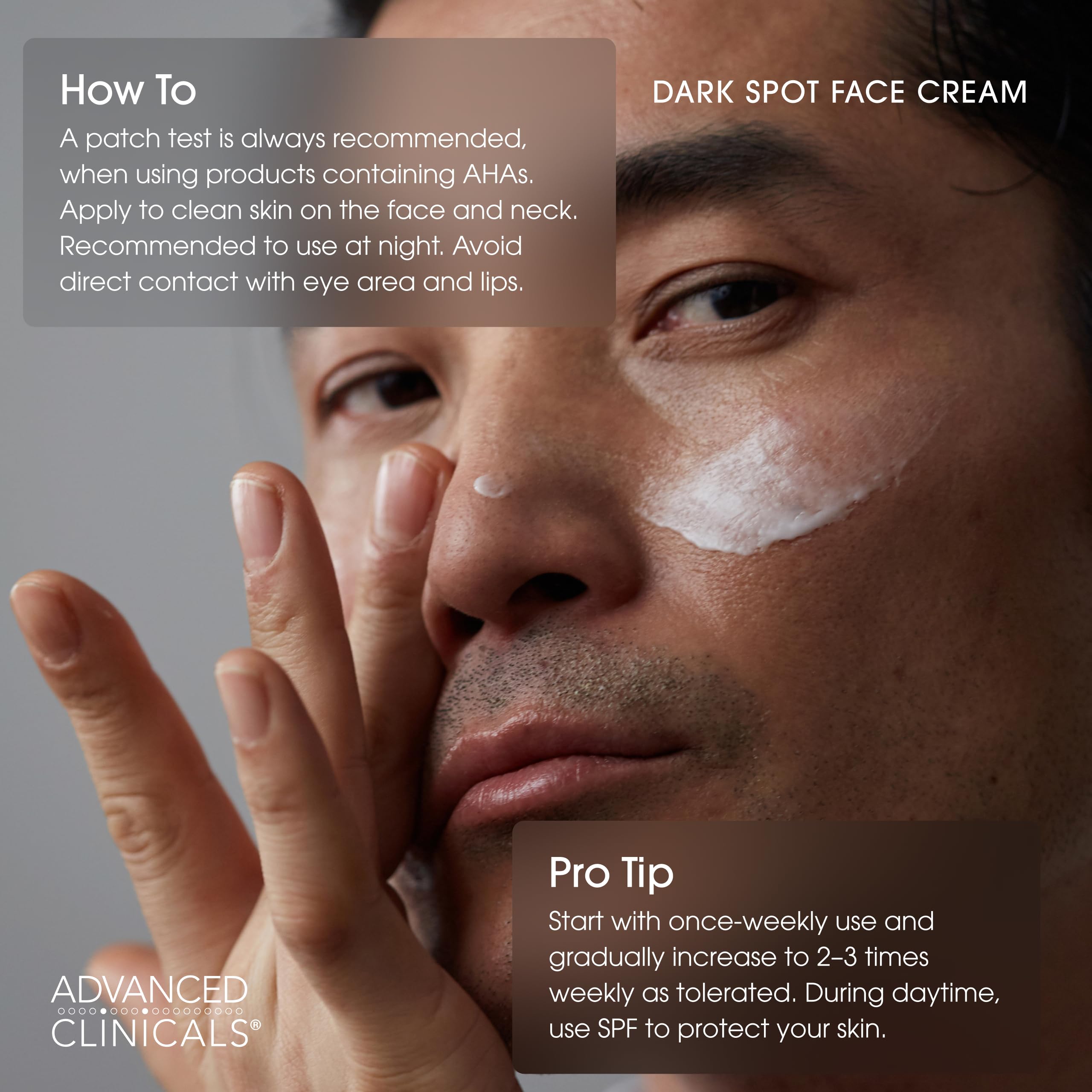Close-up of creamy texture from Advanced Clinicals for daily nourishment