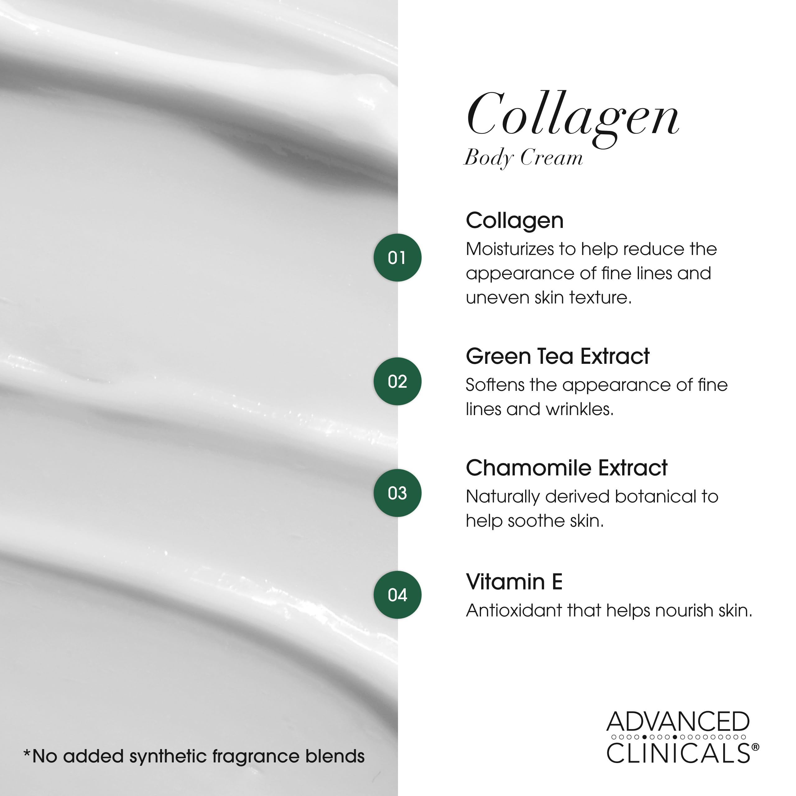 Advanced Clinicals crepey-skin-hands-neck-application emphasizes treatment for hands and neck areas