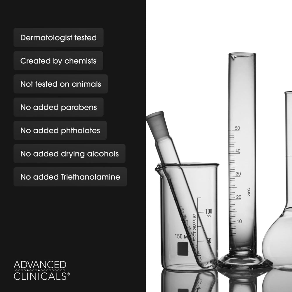 Advanced Clinicals Green Coffee Bean Oil Thermo travel-size bottle for on-the-go hydration.