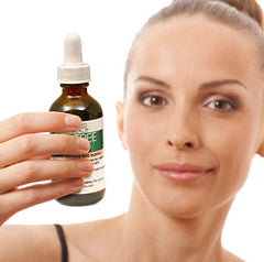 Silky serum glide on skin demonstrating quick absorption.