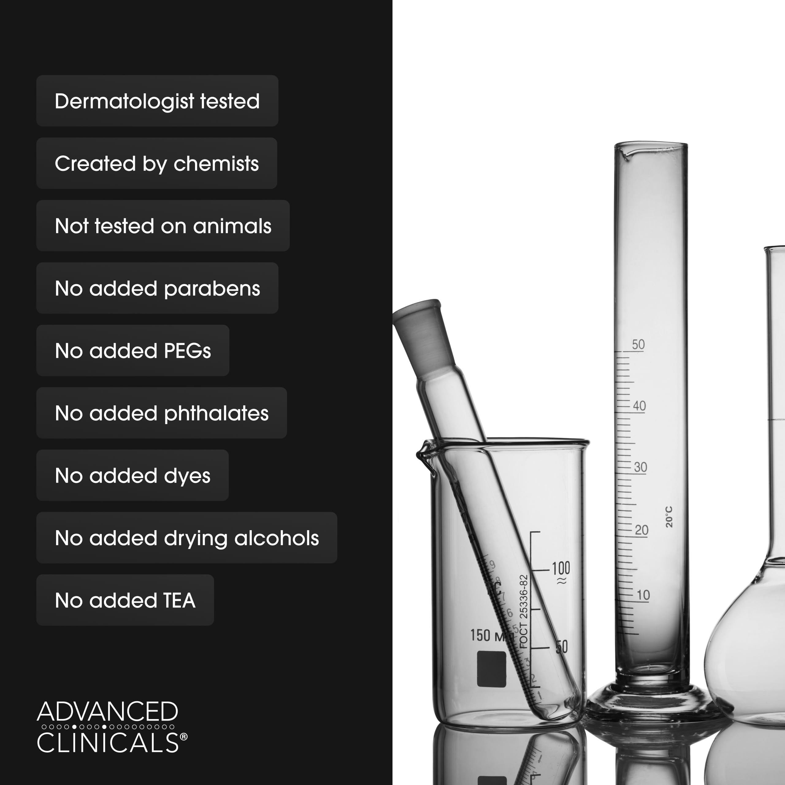 Advanced Clinicals Vitamin C Cream arm swatch reveals even-toned, hydrated skin.