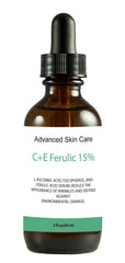 Advanced Skin Care CE Ferulic Serum bottle 2oz for brightening and hydration
