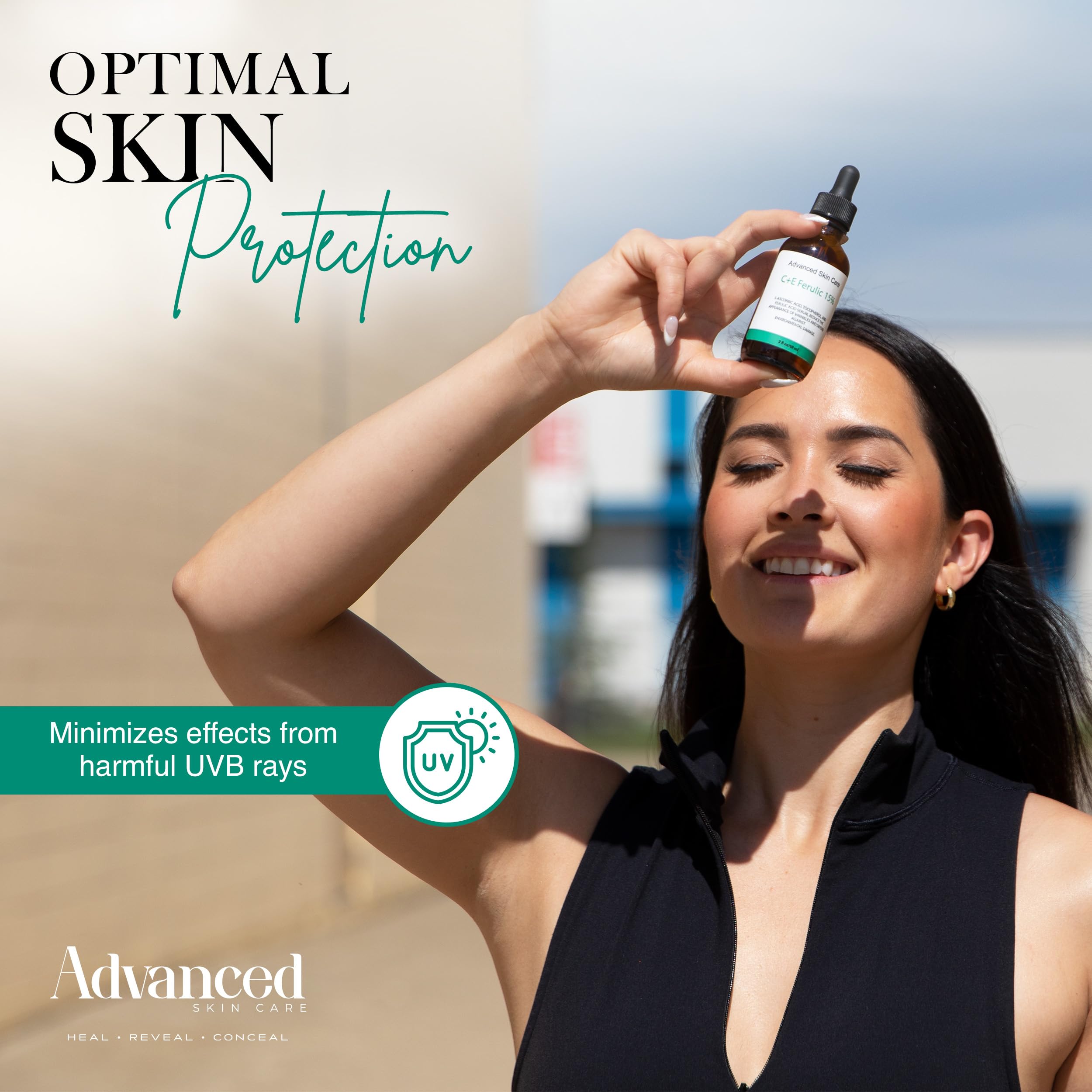 Advanced Skin Care Vitamin E ingredient — supports hydration and nourishment.